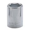 Wright Tool 20-04MM 1/4" Drive 6 Point Standard Metric Socket, 4mm