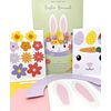 (2 Pack) Girls Easter Bonnet Kit - Make Your Own - Hat Craft Embellishments