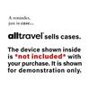 Alltravel case for Panasonic Cordless Men’s Beard Trimmer ER-GB42-K, Trimmer organizing Travel case, Also for Panasonic Wet and Dry Cordless Electric Beard and Hair Trimmer, Hybrid Wet Dry Shaver