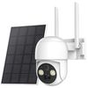 3PCS 4MP Solar Camera Outdoor 2.5K Wireless WiFi Battery Security Camera System