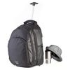 Shugon Carrara II Trolly Backpack, Black/Silver, O/S. SH1421