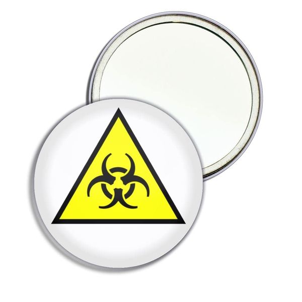Biohazard - 77mm Round Compact Mirror