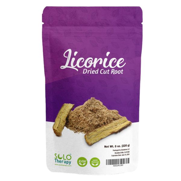 Licorice Dried Cut Root - 8 oz. - Product From Turkey - Tea