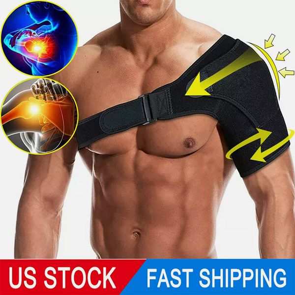 Shoulder Brace Support Compression Sleeve Torn Rotator Cuff Joint Pain Relief