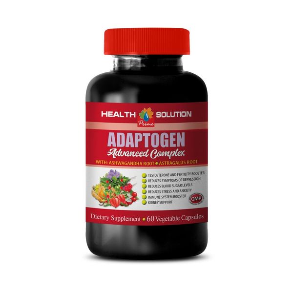 immune system booster - ADAPTOGEN COMPLEX 770MG - panax ginseng root pills 1B