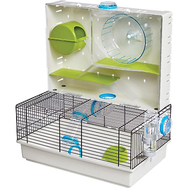 MidWest Homes for Pets Hamster Cage | Awesome Arcade Home (White) |...