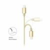 3X 6Ft Lightning Cable MFi Certified USB Charge/Sync Cord for iPhone iPad Gold