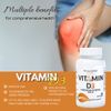 VITAMIN D3 - Immune Support & Bone Health - Sun Supplement - 60 Cap