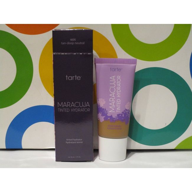 TARTE ~ MARACUJA TINTED HYDRATOR ~ 46 N TAN DEEP NEUTRAL ~ 1 OZ BOXED