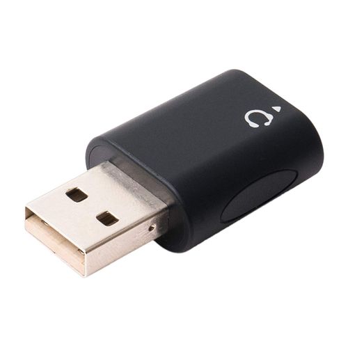 miyosi MCO Audio Converter Adapter USB Port to 3.5 mm Mini Jack 4 Pole Type PAA – U4P