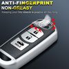 For Mazda 3-Button Leather TPU Green Key Shell Fob Case Cover Protective Holder