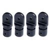 MX 1 inch Bimini Top Fitting Hardware Eye End Cap 4pcs (Inside for 1” Round Tube)