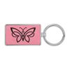 RDW Celtic Knot Butterfly Premium Leatherette Keychain pseudo-celtic - Pink