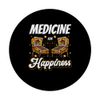 Medicine For Happiness Pinball PopSockets mit austauschbarem PopGrip