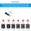 Security-01 2-Pack AC to DC 5V 2A Power Supply Adaptor, Plug 5.5mm x 2.1mm
