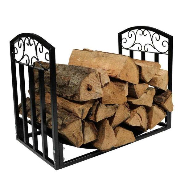 24"Decorative Firewood Log Rack Holder