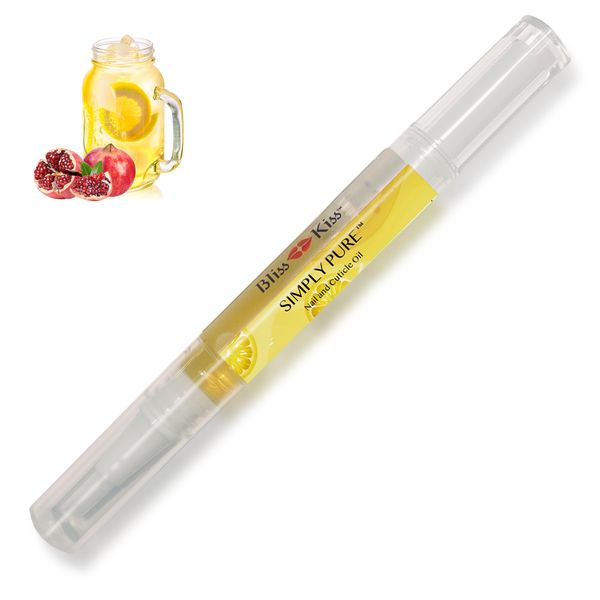 Bliss Kiss Simply Pure Cuticle & Nail Oil Pen To-Go 2ml - Crisp Scent 1PEN-CRI