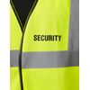 VSafety XL-Security Basic High-Visibility Safety Vest, X-Large, Yellow