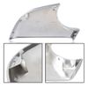 Left Side Wing Mirror Cover Lower Silver Chrome Holder Compatible with Tesla Model 3 2017-2022 22873005