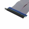 PCI-E 16X to 16X Riser Card Adapter Converter Extension Ribbon Cable