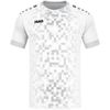 JAKO Kinder Trikot Pixel (Kurzarm), Weiß, 164