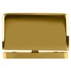 CRL PPH01BR Polished Brass Prima 01 Series Top or Bottom Mount Hinge