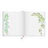 Leaf Stencil - 12.5 x 15cm (M) - Reusable Small Leaves Foliage Wall Stencil Template.