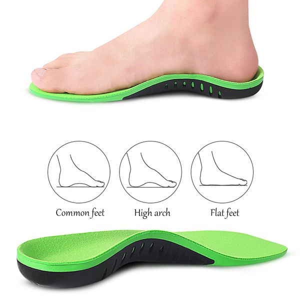 Kids Orthotic Insert,Children Insert Kids Arch Support Insole,Shock Absorption Orthopedic Insoles for Plantar Fasciitis, Flat Feet Heel Pain