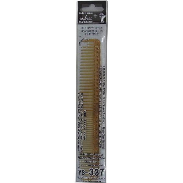 Y.S.PARK Quick Cutting Comb YS-337 Camel