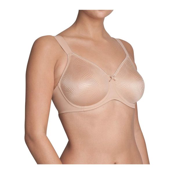 Triumph Essential Minimiser Bra WX Pack of 2 Smooth Skin 85E, Smooth Skin
