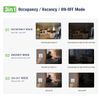 Sensky 3 in 1 PIR Motion Sensor Light Switch with Occupancy Sensor/Vacancy Sensor/On-Off,2-Wire Technology, 5A, AC110~265V,PC Fireproof(No Neutral Wire Required)