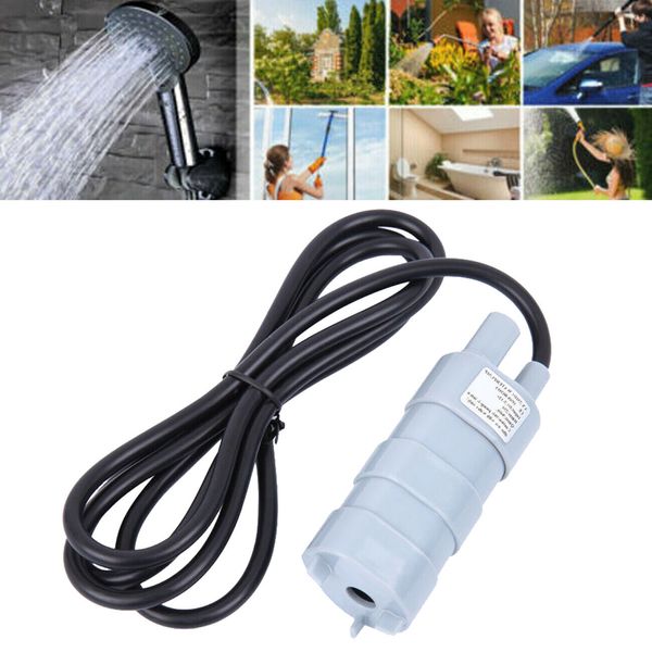 Submersible Pump 840L/H Washing Machine Pump Fountain Under Water Pump DC 12V