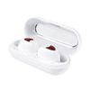 bluetooth earbuds with wireless charger case noisy canceling weather proof 