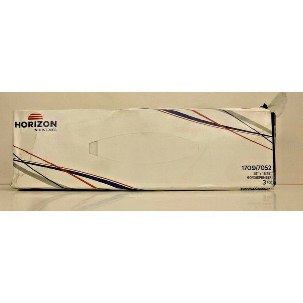 New! Horizon Industries 1709/7052 Tech Wipes 90/Dispenser 3-Ply 15"x16.75"