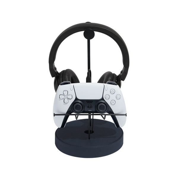 Navy Gaming Controller & Headphone Stand