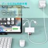 2024 MFi Certified Product, SD Card Reader, 5 in 3 iPhone, USB3.0, Type C Card Reader, Compatible with iPhone/iPad, Read/Write Simultaneously, Rapid Charging, No Settings, Two-Way High Speed Data