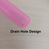 4pcs Plastic Toothbrush Case Travel Cover Holder Storage (Pink, Blue, Green and White)