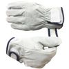 Ace AG441-3P Work Gloves, Cow Split Leather Gloves, Velcro Size, LL Size