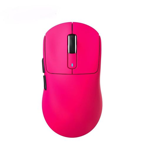 MAMBASNAKE Attack Shark X3 Wireless Gaming Mouse, 49g Ultralight, PixArt PAW3395 26000 DPI, Bluetooth/2.4Ghz /Wired Tri-Mode, 200Hrs Rechargeable Battery, Kailh GM8.0 Switch for PC/MAC/Win - Rose Red