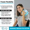 Relief Pak English-Style Ice Bag / Pack Cold Therapy to Reduce Swelling, Decrease Pain and Offer Cold Compression Relief from Bruises, Migraines, Aches, Swellings, Headaches and Fever, 11" Diameter