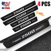 4X For Chevrolet Silverado 2500 HD Accessory Door Sill Plate Threshold Protector