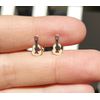 Acoustic Guitar Earrings - Sterling Silver Gift