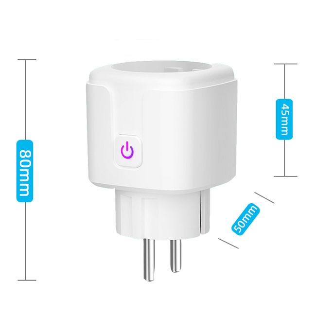 Israel Wifi Socket 10A Smart Plug Works With Alexa Google Home ,Smart Life  APP, Only Supports 2.4GHz Network