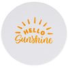 Funky Junque Celebration Saying Imprinted Coasters - 12 Hello Sunshine (Yellow)