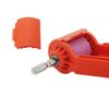 DEVMO Portable Drill Bit Sharpener Corundum Grinding Wheel Tool for Grinder Polishing for Iron-based Drill Bits Fit Width Range 5/64"-1/2" (2-12.5mm)