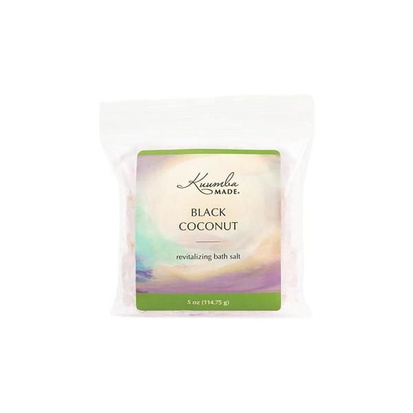 KUUMBA MADE Bath Salts Black Coconut Bath Salt, 5 oz (141.7 g) 366023