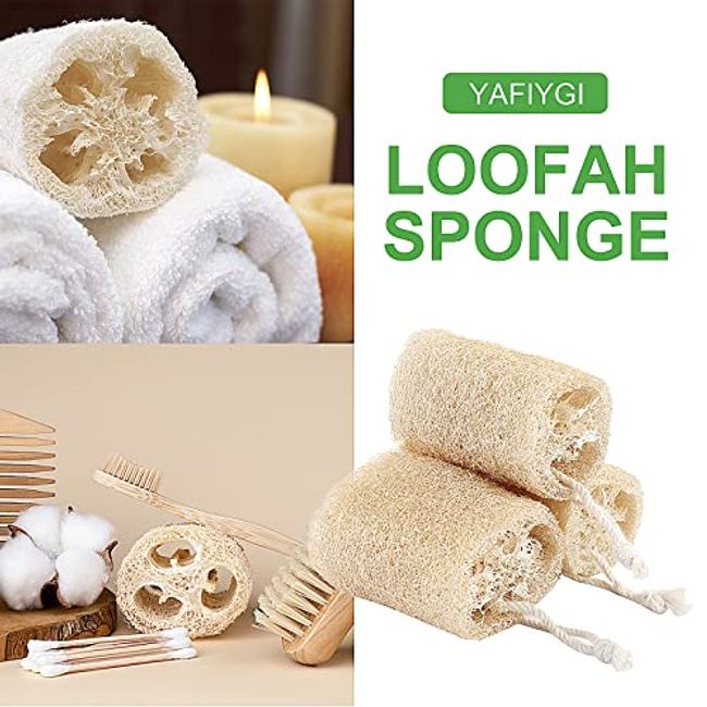 Fashion Natural Loofah Wash Washcloth Bath Dish-washing Cloth