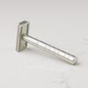 HENSON SHAVING AL13 Shaver MEDIUM (AIRCRAFT ALUMINUM) with 5 Replacement Blades for Deep Shave Model, Highly Durable and Recommended for Those Who Want to Shave Deep