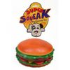 Pet Brands Super Squeak Hamburger Classic Dog Toy