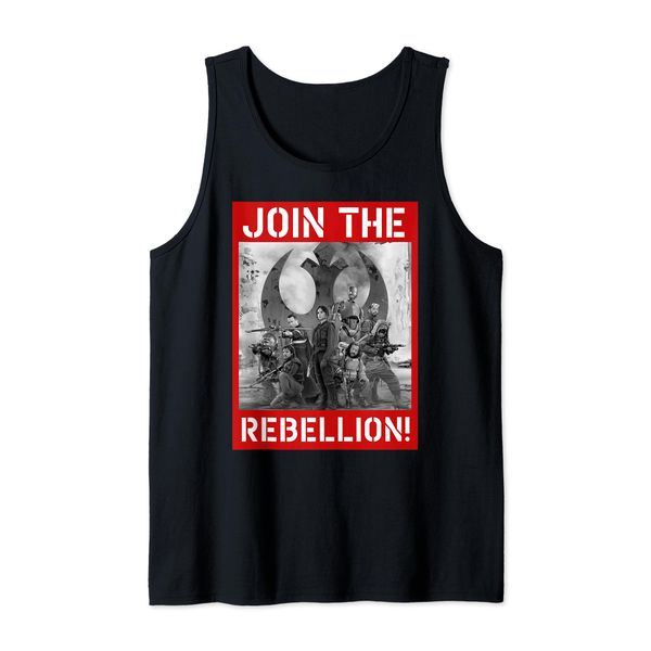Star Wars Rogue One Join the Rebellion Poster Tank Top